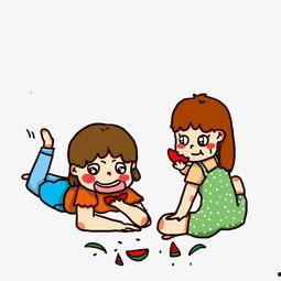 吃瓜动漫照片简约,简约风格下的视觉盛宴